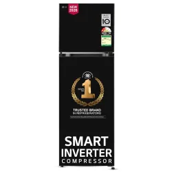 LG 276 L, 2 Star, Smart Inverter, Smart & Dairy Mode, Frost-Free Double Door Convertible Refrigerator (GLT2826XWOB, Onyx Black, Multi Air Flow & Convertible Space for More Storage, 2026 Mode...