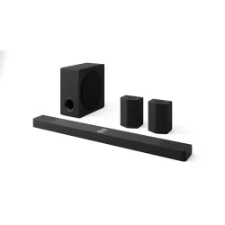 LG S95TR 810W 9.1.5 Channel Dolby Atmos, True Wireless Triple Up-Firing Speaker with Up-Firing Rear Speaker, Home Theater Soundbar with HDMI, Wi-Fi, USB & Bluetooth Connectivity (Black)