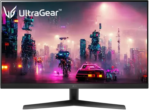 Image of LG Ultra Gear Monitor 81.28 cm (32 inch) Full HD LED Backlit VA Panel with HDR 10, sRGB 95%, DP, HDMI, Headphone Out Por