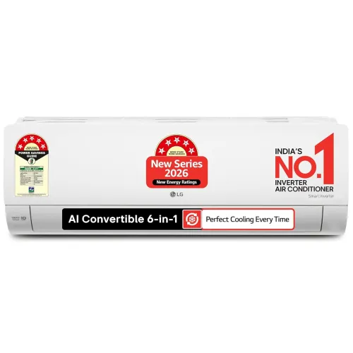 Image of LG 1-ton 5-star inverter AC