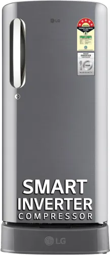 Image of LG 185L 5 Star Single Door Fridge – Shiny Steel (GL-D201APZU)