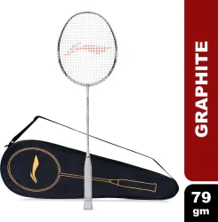 LI-NING G-Force 5800 Superlite / 78 grams / G6 White, Blue, Black Unstrung Badminton Racquet (Pack of: 1, 78 g)
