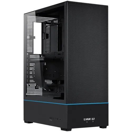 Image of Lian Li SUP01 Small Tower Gaming Case Black – ATX/mATX/ITX, 3×120mm PWM Fans