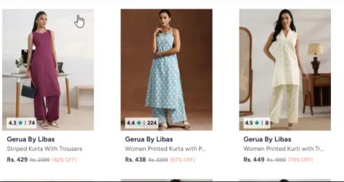 Image of Libas at minimum 71% Discount