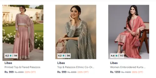 Image of Libas at minimum 84% Discount