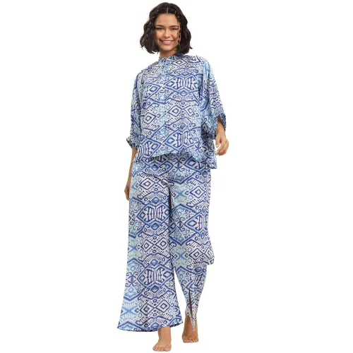 Image of Libas Printed Cotton Night Suit