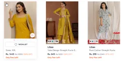 Libas Women Kurta Set Minimum 80% Discount