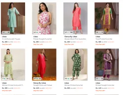 Libas Women Kurta Set up to 80% Discount