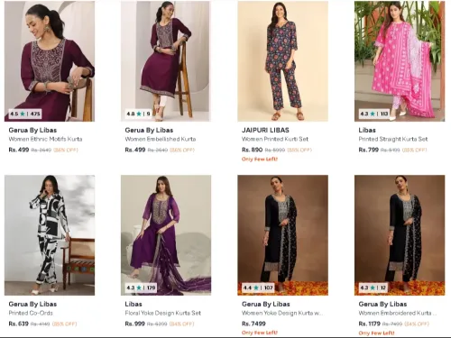 Image of Libas Women's Clothing up to 86% Discount