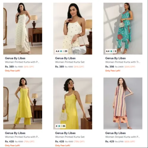 Image of Libas Women's Clothing up to 89% Discount