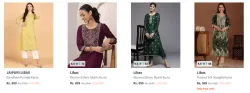 Libas Womens Kurta upto 77% Discount