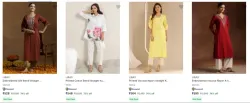 LIBAS Women's Kurta Set upto 74% Discount