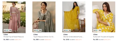 Image of Libas+women at minimum 82% Discount