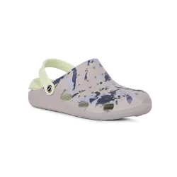 Liberty A-HA Navy Blue & Green Sliders for Men - EVA Slip-On