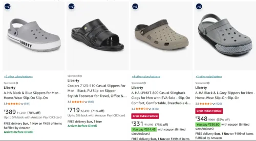 Image of Liberty Footwear at minimum 75% Discount