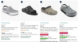Liberty Footwear at minimum 75% Discount