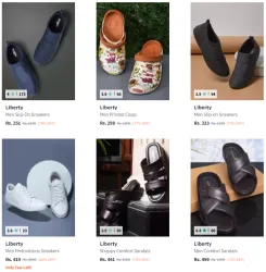 Liberty Footwear @ Minimum 70% Discount