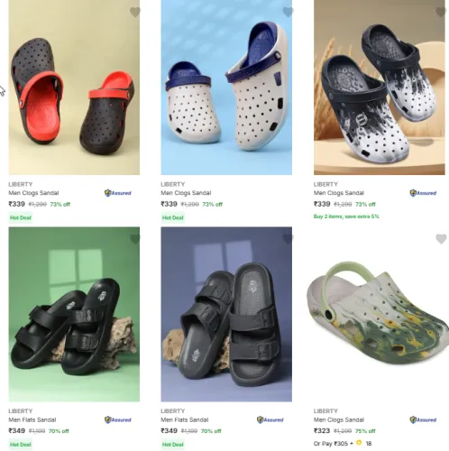 Image of Liberty Footwears up to 75% Discount