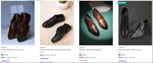 Image of LIBERTY formal shoes up to 77% discount 