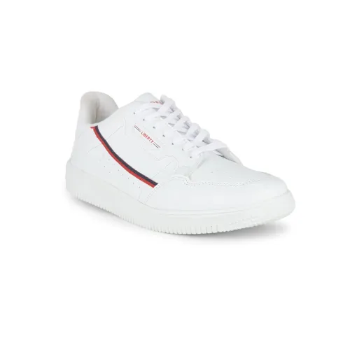Image of Liberty Gliders Mens SNK-701 White Casual Shoes