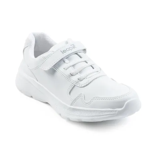 Image of Liberty LEAP7X Black White Kids School Shoes