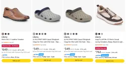 Liberty Men Footwear Starting @ ₹349