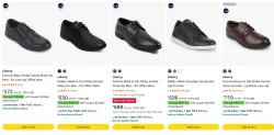 Liberty Mens Formal Shoes at minimum 70% Discount