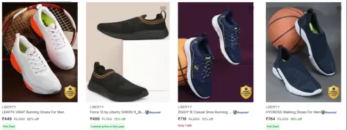 Image of Liberty Men's Shoes upto 85% discount 