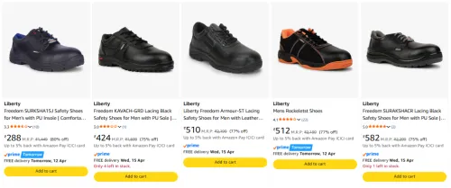 Image of Liberty mens shoes upto 75% discount 