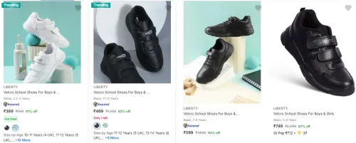 Image of Liberty School Shoes Starting @ ₹389