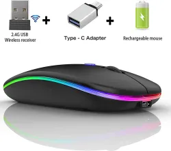 Libra LED Rechargeable Wireless Mouse