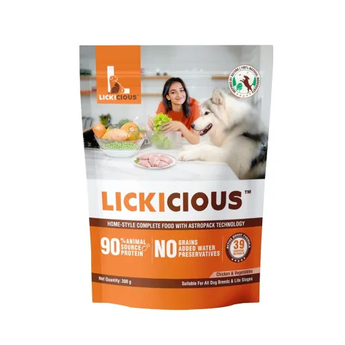 Image of LICKICIOUS Homestyle Puppy & Adult Dog Wet Food 300g (Pack of 20)
