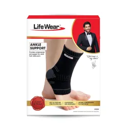 Life Wear Ankle Support, Compression Sleeve 