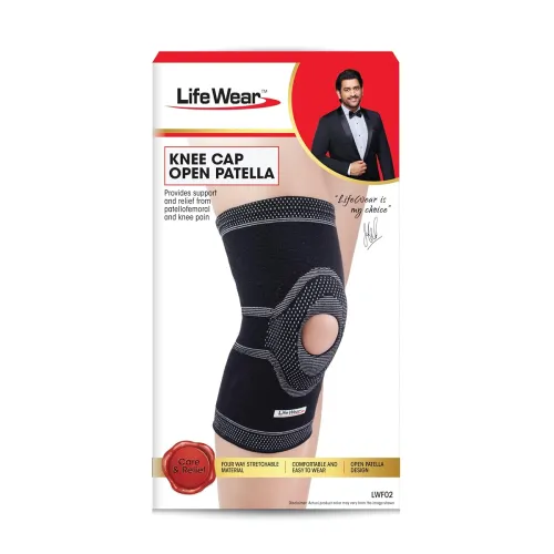 Image of Life Wear Knee Cap Open Patella for Pain Relief and Free Movement