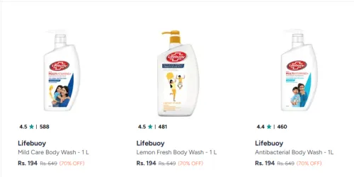 Image of Lifeboy Bodywash Up to 70% Discount