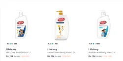 Lifeboy Bodywash Up to 70% Discount