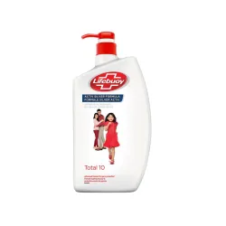 Lifebuoy Body Wash Total10, 1l | Advanced Germ Protection And Cleanliness
