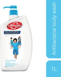 LIFEBUOY Bodywash 1Ltr, Coolfresh| An Antibacterial Body Wash | Long-Lasting Freshness  (1000 ml)