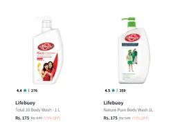 Lifebuoy Body Wash upto 73% Discount