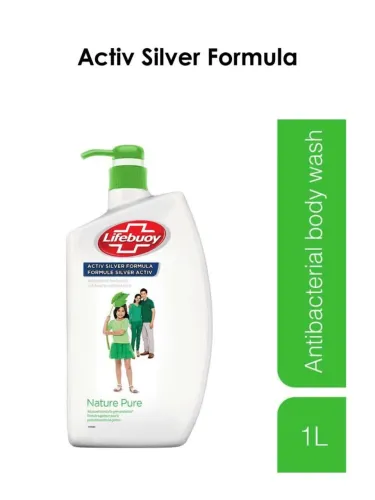 Image of Lifebuoy Nature Pure Antibacterial Body Wash 1L