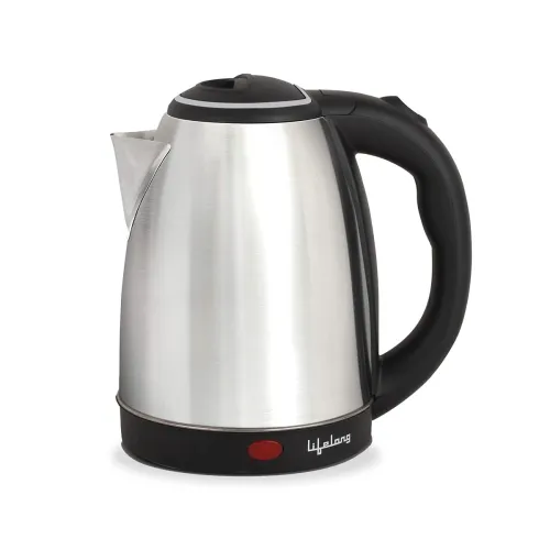 Image of Lifelong ISI Certified Electric Kettle 1.5L with Stainless Steel Body, Easy and Fast Boiling of Water for Instant Noodle