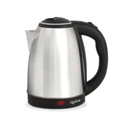 Lifelong ISI Certified Electric Kettle 1.5L with Stainless Steel Body, Easy and Fast Boiling of Water for Instant Noodle