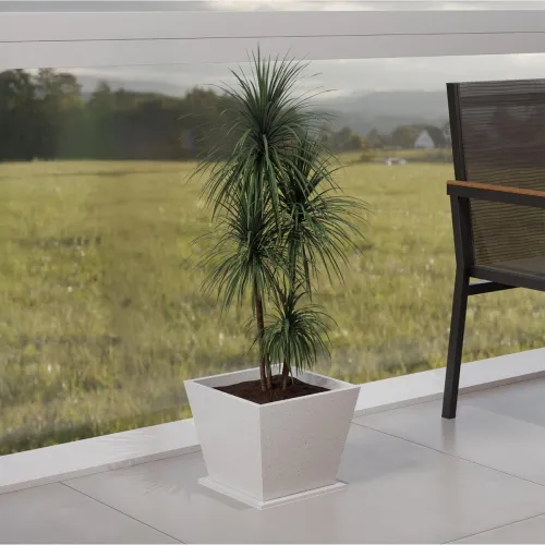 Image of Lifelong 14-Inch Decorative Planter with Tray