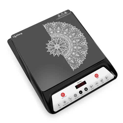 Image of Lifelong 1800 Watt Induction Stove With Surge Protection, Electric Induction, 7 Preset Indian Menu Options