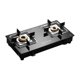 Lifelong 2-Burner Glass Top Gas Stove