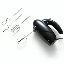 Lifelong 250W Electric Hand Mixer for Baking, Whipping & Kneading | 5-Speed Control | Copper Motor | Stainless Steel Acc