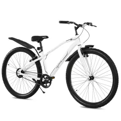 Lifelong 27.5T Single Speed MTB Bicycle with V-Brake & Rigid Fork