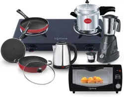 Lifelong 2-Burner Manual Glass Gas Stove