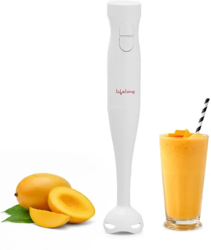 Image of Lifelong 300 W White Hand Blender (LLHB06)