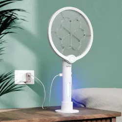 Lifelong 3in1 Foldable Electric Mosquito Racket